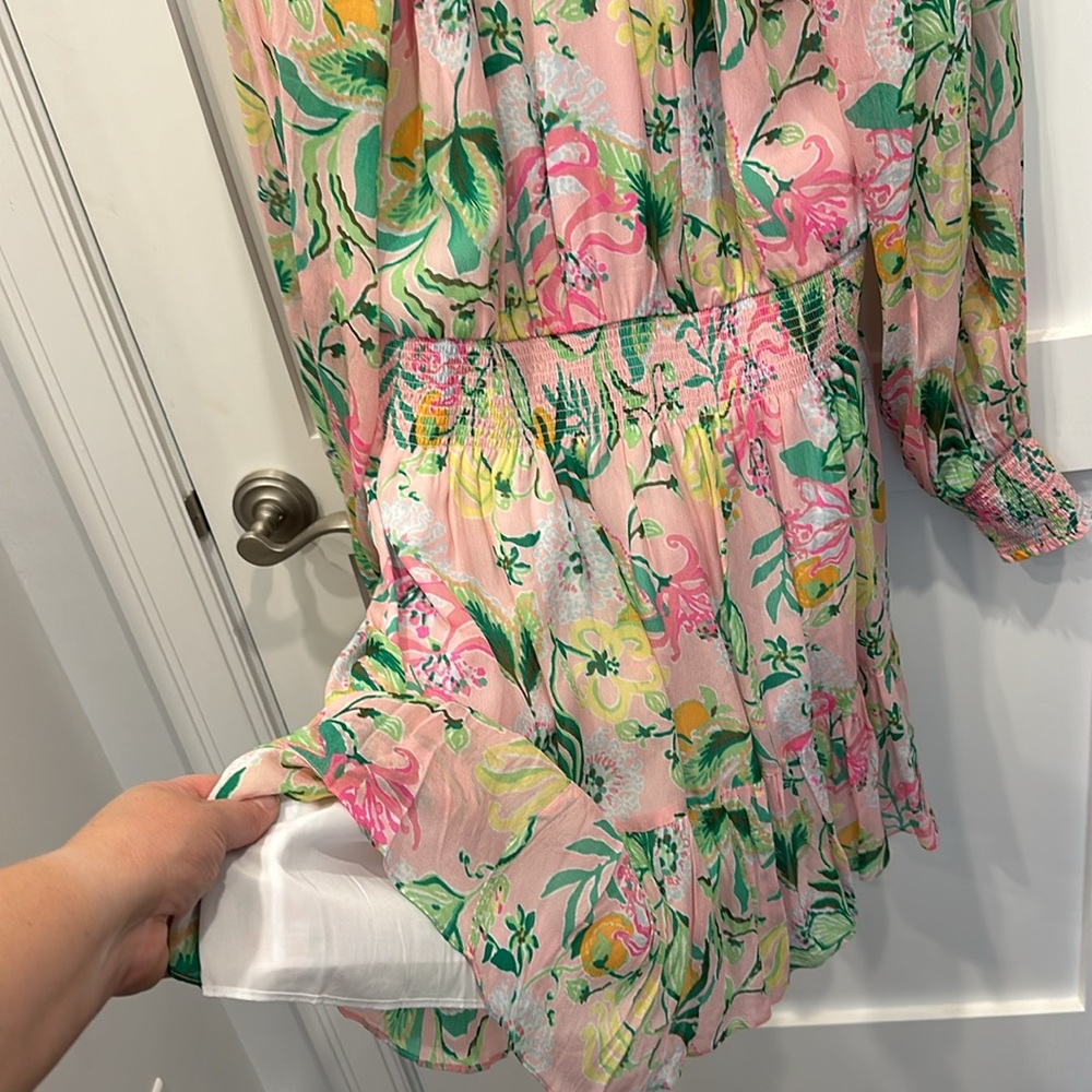 Lilly Pulitzer Ellielynn Long Sleeved Dress. Size 12. NWT. - Picture 6 of 8